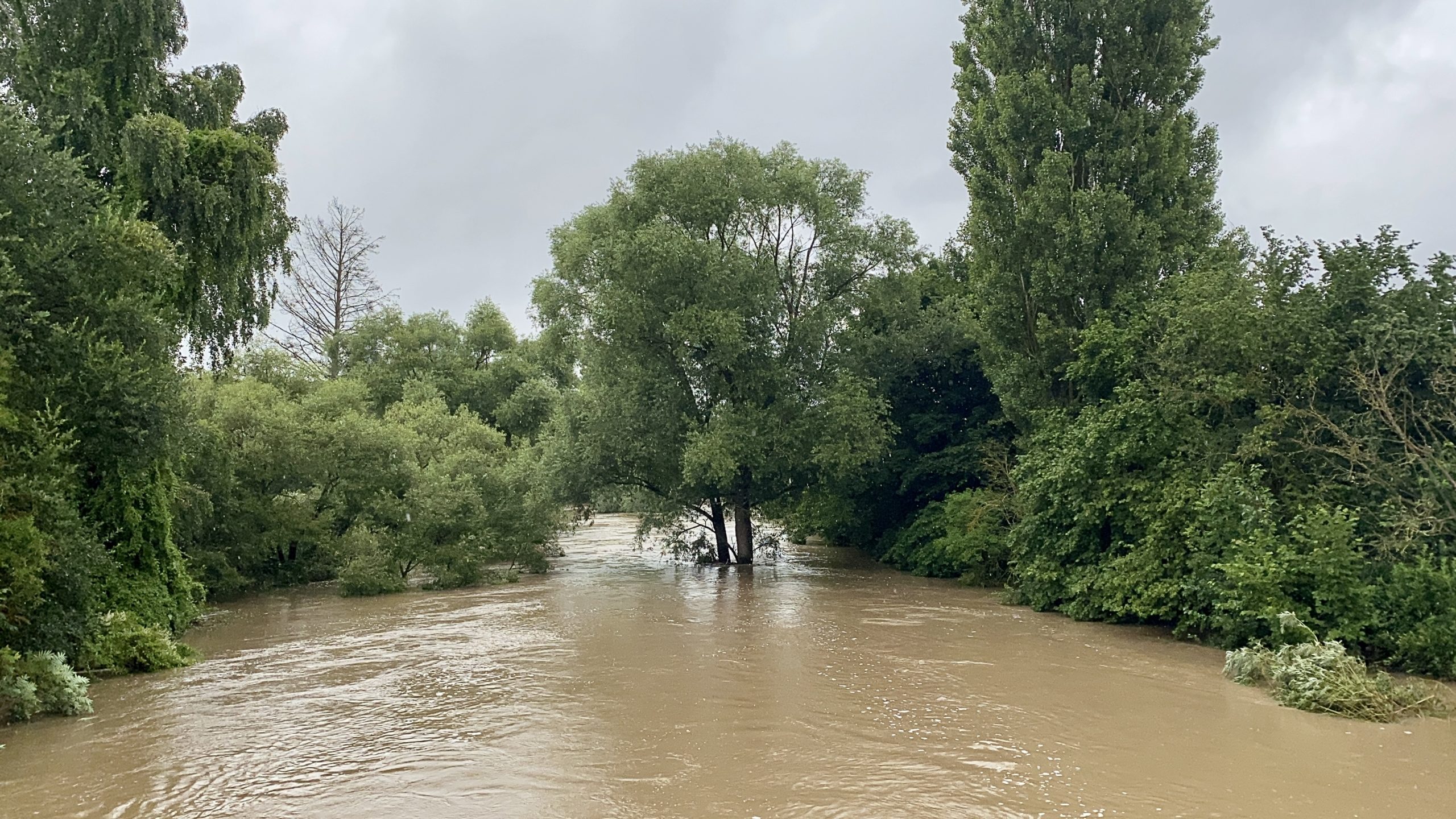 Hochwasser in Hallerndorf