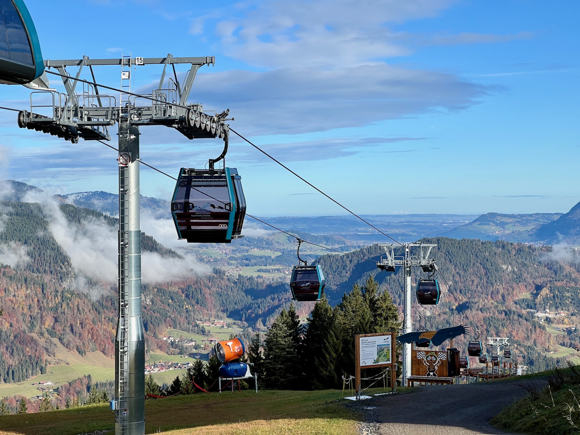 Drei Allgäu-Seilbahnen im Vergleich: Hornbahn, Hörnerbahn und Söllereckbahn