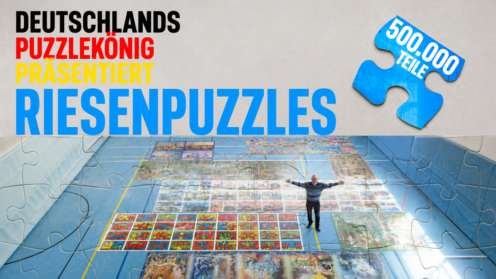 Beeindruckende Riesenpuzzle-Ausstellung in Hallerndorf